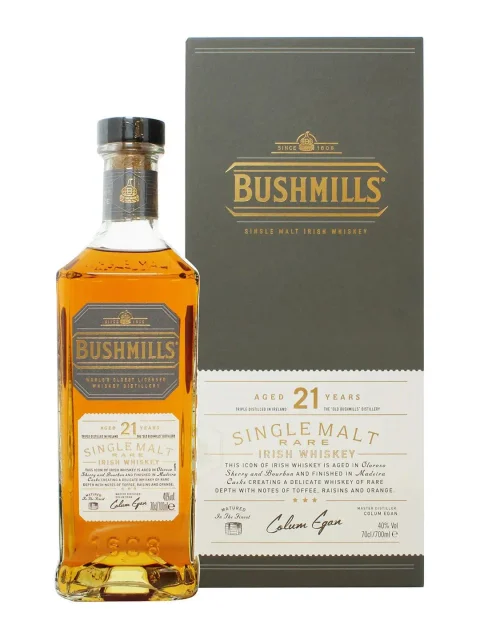 Bushmills Original Black Bush 10 Year 21 Year — Buy Online | Caskworth Premium Whisky