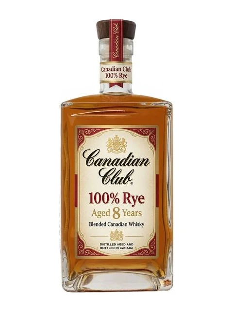 Canadian Club 100% Rye Aged 8 Year — Premium Whisky at Caskworth