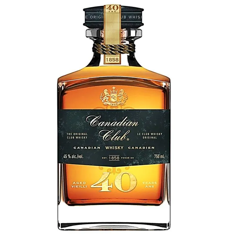 Canadian Club 40 Year — Canada's rarest aged blended whisky | Caskworth Premium Whisky