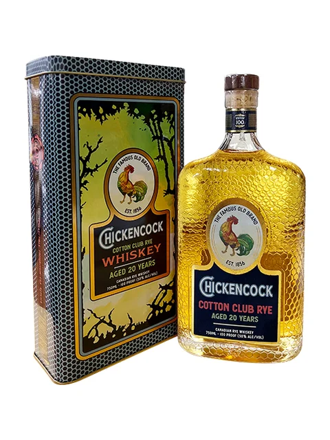 Chicken Cock Cotton Club 20 Year Old Canadian Rye Whiskey — Buy Online | Caskworth Premium Whisky
