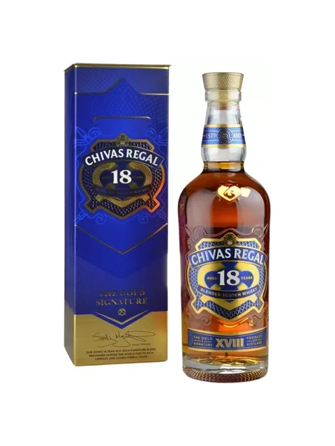 Chivas Regal 18 Year Gold Signature — Buy Online | Caskworth Premium Whisky