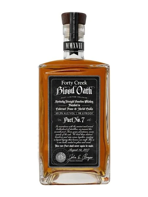Forty Creek Blood Oath Pact No.7 — Premium Whisky at Caskworth