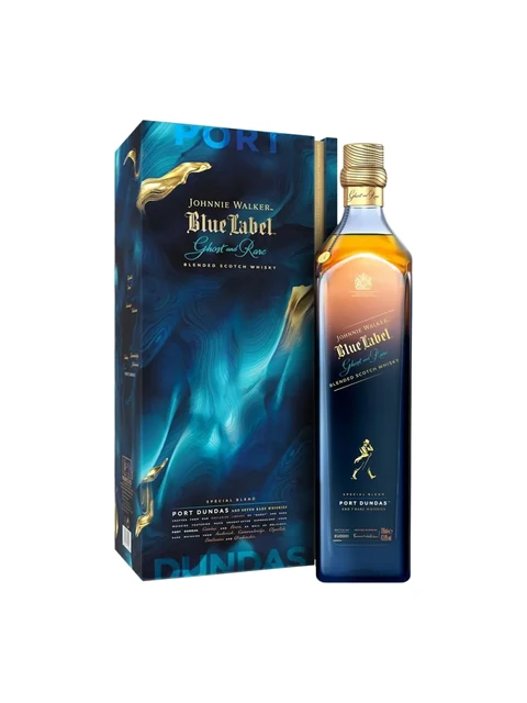 Johnnie Walker Blue Label Ghost Rare Port Dundas — Buy Online | Caskworth Premium Whisky
