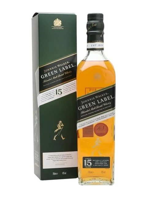 Johnnie Walker Green Label 15 Year — Premium Whisky at Caskworth