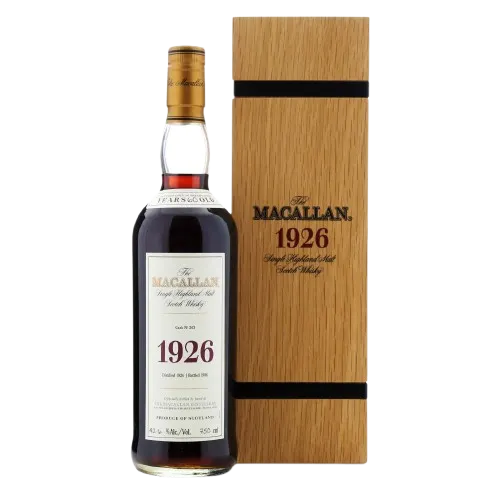 Macallan 1926 Fine and Rare 60 Year — world's most valuable single malt Scotch whisky | Caskworth Premium Whisky