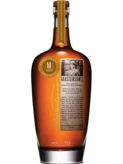 Masterson's 10 Year Straight Rye — Buy Online | Caskworth Premium Whisky