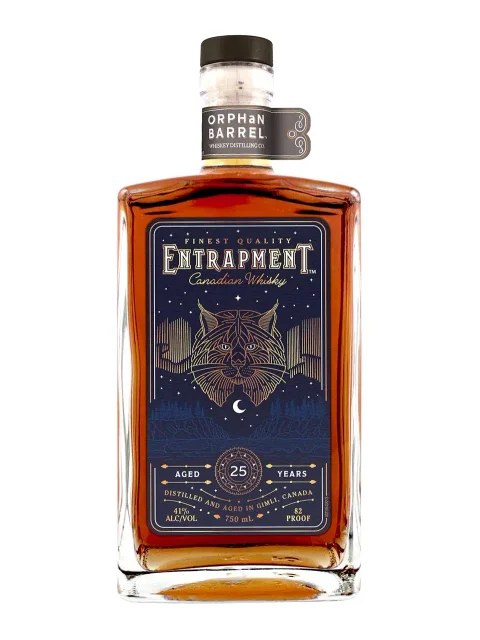 Orphan Barrel Entrapment 25 Year Old Canadian Whisky — Buy Online | Caskworth Premium Whisky