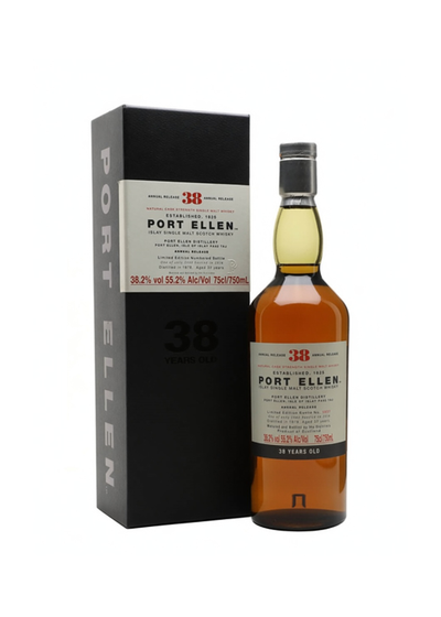 Port Ellen 38 Year Ghost Distillery Scotch