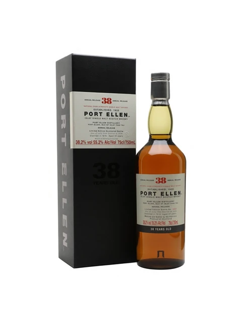 Port Ellen 38 Year Ghost Distillery Scotch