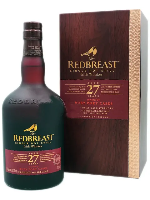 Redbreast 27 Year Old Single Pot Still — Buy Online | Caskworth Premium Whisky