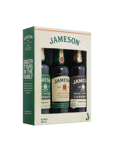 The Irish Whiskey Trio — Buy Online | Caskworth Premium Whisky