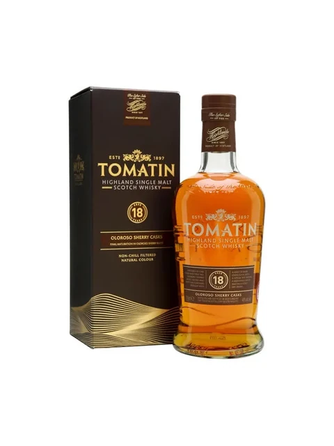 Tomatin 18 Year — Buy Online | Caskworth Premium Whisky