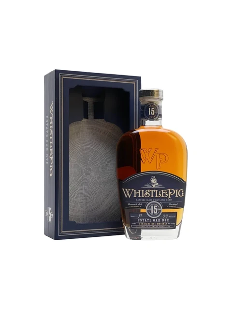 Best Rye Whiskey to Buy 2025 — Whistlepig 15 Year Vermont Estate Oak | Caskworth Premium Whisky
