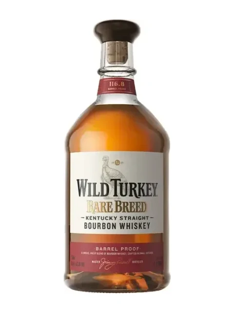 Cask strength vs barrel proof — a bottle of Wild Turkey Rare Breed barrel proof bourbon | Caskworth Premium Whisky