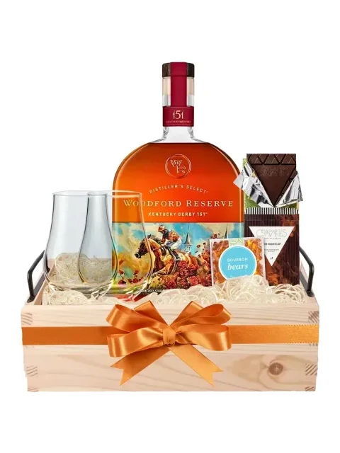 Woodford Reserve Gift Set with Glasses — Premium Whisky at Caskworth
